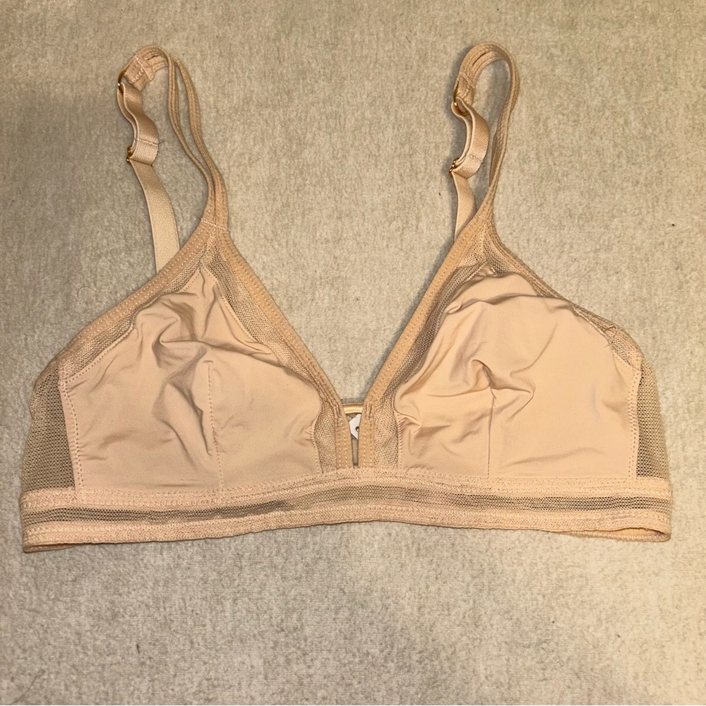Lively Smooth Lace Bralette Toasted almond Size S